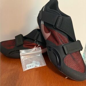 Nike SuperRep Black and Red Cycling Shoes